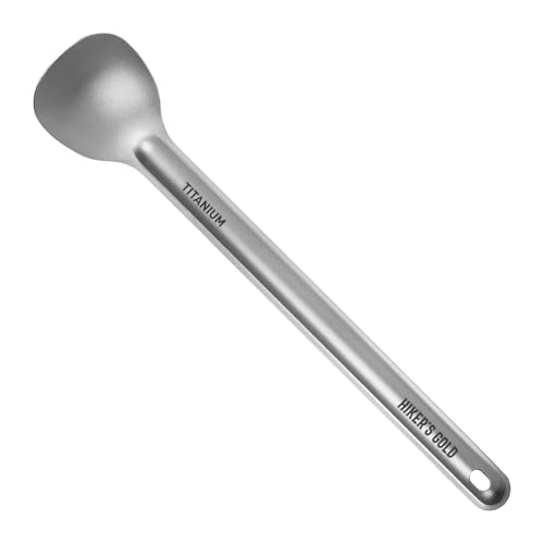 Ultralight Titanium Spoon for Hiking & Camping - 8.5 Inch