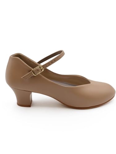 Capezio 1.5'' Character Shoe Caramel - Professional Dance & Theatre Footwear