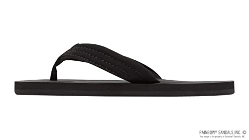 Kids' Rainbow Sandals Grombow's Soft Top Rubber Sandals - Black / 4-5 Little Kid
