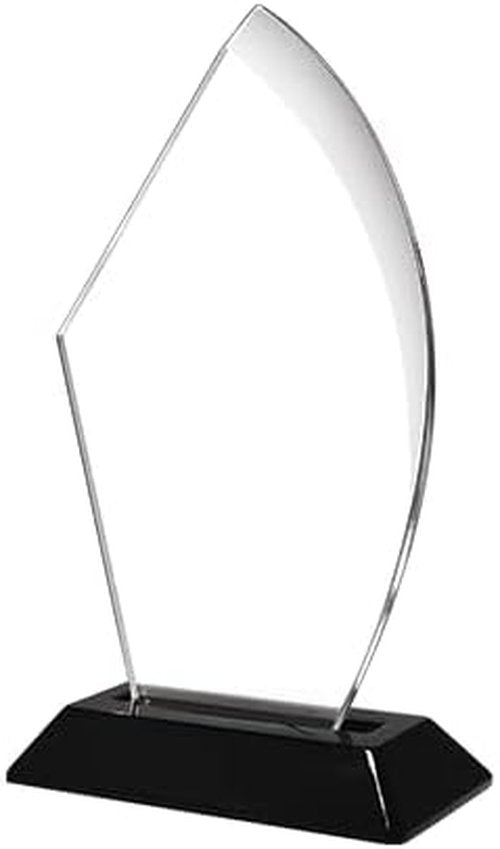 Crown Awards 7" H Acrylic Trophy | Engraved Corporate Recognition Award
