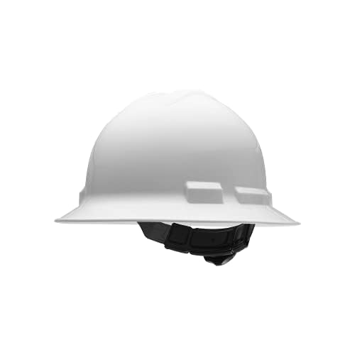 Ironclad Hard Hat Yukon EF400, Made in USA, Full Brim, 4 Point Suspension, Class E, Color White (G60200), Medium