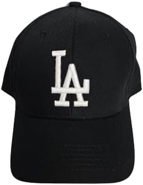 Los Angles Dad Hat for Adults Men Women Black hat Cap Clean Up Adjustable | Crafted from Cotton Fabric Dodgerrs hat Cap|Buckle Adjustable