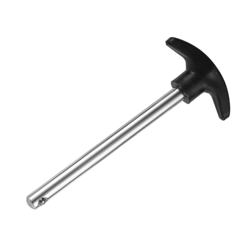 Crescent-Shaped Weight Stack Pin - Chrome-Plated Steel Fitness Accessory 1