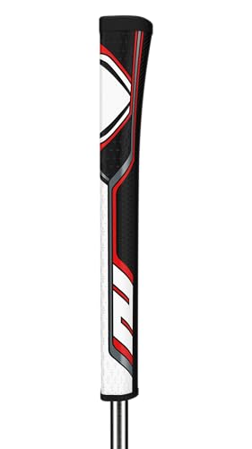 SuperStroke Zenergy TLT Off-Axis Golf Putter Grip - Red Pistol 2.0 Right Hand