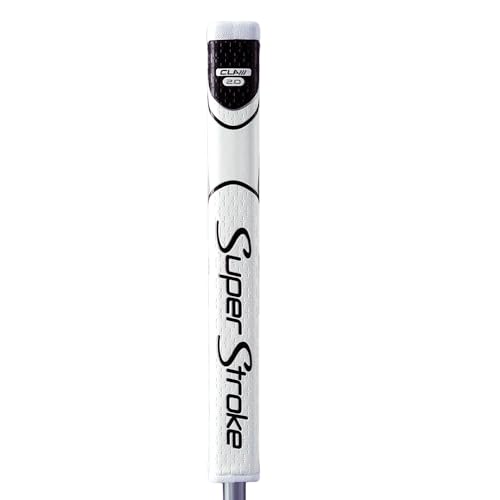 SuperStroke Zenergy Claw Putter Grip White/Black Claw 2.0 Golf Accessory