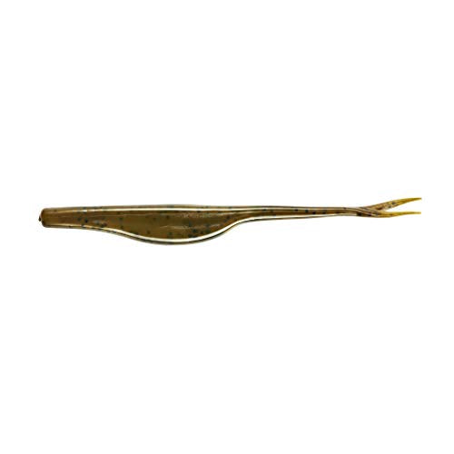 Break'N Shad Jerkbait - Green Pumpkin 5 Inch Soft Plastic Lure