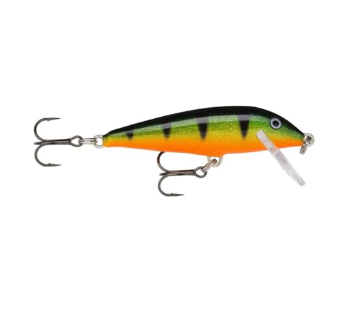 Countdown Minnow Lure - Silver - 2-3/4" Length for Trout, Bass, Walleye