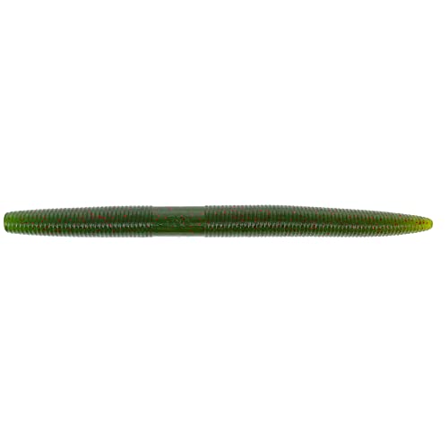 6-Inch Senko Soft Worm Bait - Watermelon with Red Flake