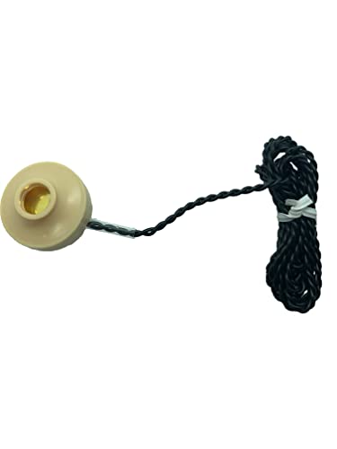 ProTechTrader 1 High Impedance Crystal Earphone for Crystal Radio, Piezoelectric