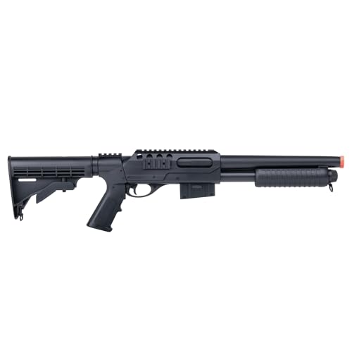 Game Face VooDoo Spring-Powered Airsoft Shotgun, 6mm, 390 FPS