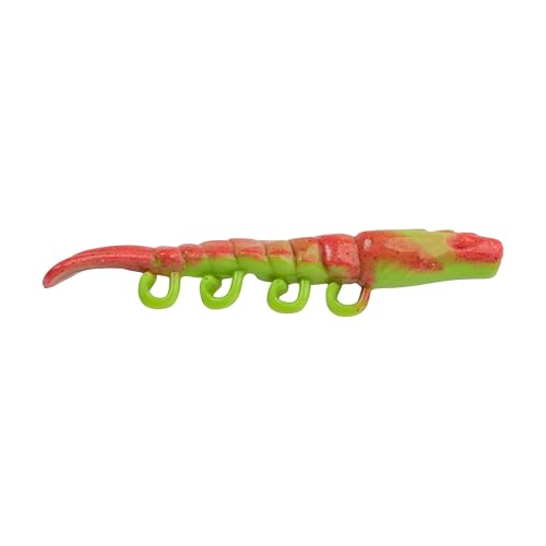 Saltwater Turbo Shrimp Soft Plastic Bait - 4" Nuclear Chicken