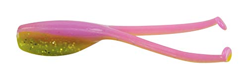 Crappie Fishing Lure - Slab Dockt'R Soft Plastic Bait, 2.5", Pack of 12