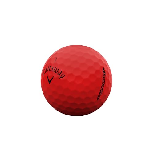 Callaway Superfast 2025 Red Golf Balls - High-Speed Distance & Soft Feel