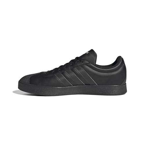 adidas Mercedes AMG Petronas Formula One Team VL Court Shoe - 12.5 Women/11.5 Men - Black/Carbon/White