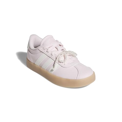 Kids' VL Court 3.0 Shoes - Distilled Pink/Zero Metallic/Clear Pink