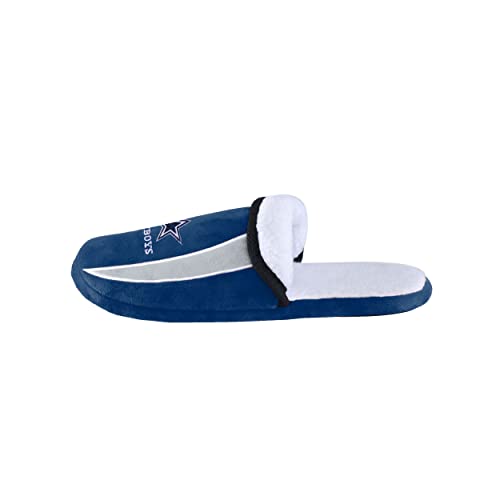 NFL Team Logo Moccasin Slippers - Casual Fan Footwear