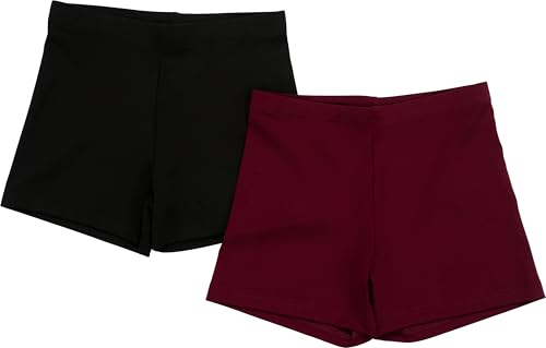 Chassé X-Small Black Boy-Cut Cheerleading Briefs - Soft Mid-Rise Athletic Shorts 2.0