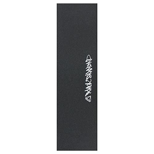Skateboard Grip Tape - 9" x 33" Black/White - Heavy Duty Traction
