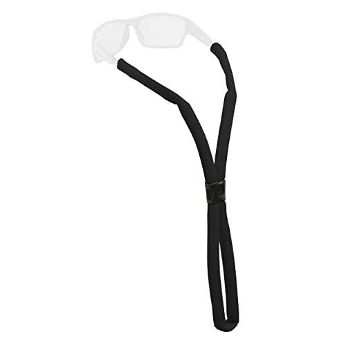 Chums Glassfloats Eyewear Retainer - Black, One Size, Floating Sunglass Strap