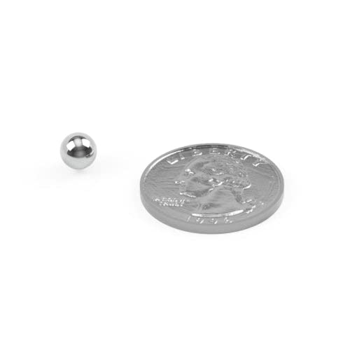 1/4 Inch Steel Slingshot Ammo - 100 Count Precision Balls