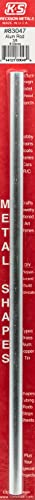 Round Aluminum Rod 3/8" OD x 12" Long - 1 Rod for DIY Crafts