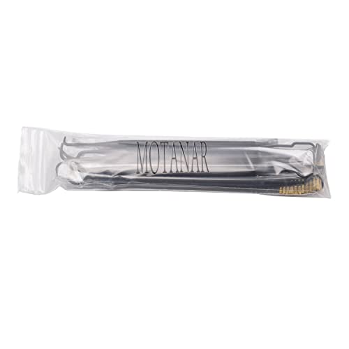 12-Pack Double-Ended Gun Cleaning Brushes & Picks Set - 7"