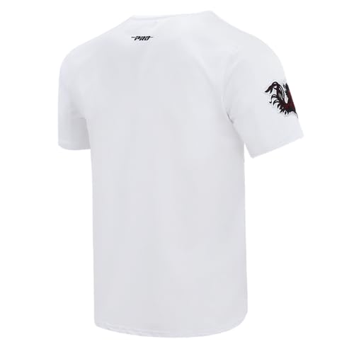 Men's University of South Carolina College Classic Chenille T-Shirt White L