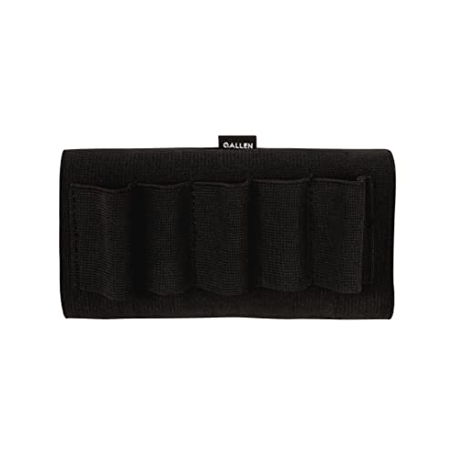 Elastic Buttstock Shell Holder for Shotguns - Holds 9 Cartridges