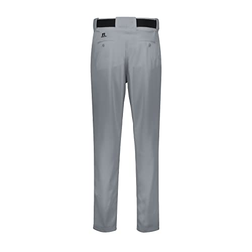 Russell Athletic Men's Baseball Pants Large Grey Pro Comfort Performance Sportswear