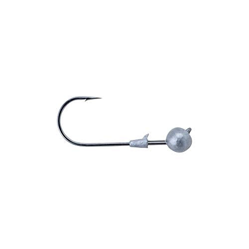 Fusion19 Shakey Head Fishing Jigheads - Unpainted, 3/0 Hook, 1/8oz