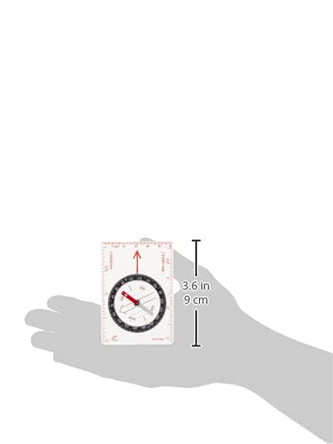 Liquid-Filled Compass - Compact Navigation Tool for Hiking, Camping, Survival - One Size