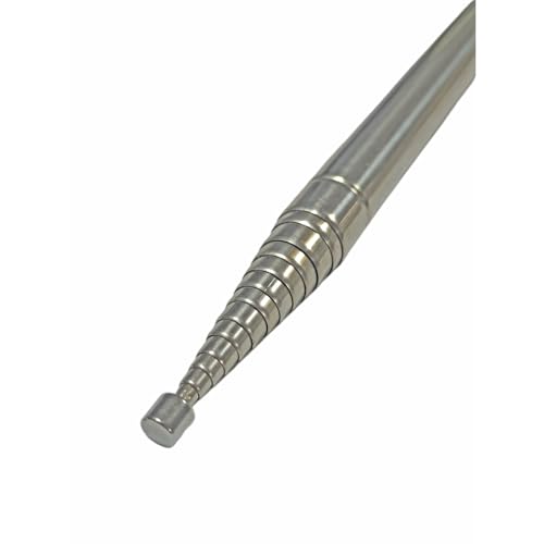 5.6m Telescopic Antenna Rod for Ham Radio, Stainless Steel M10 Mount