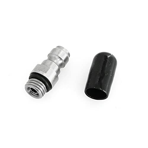 Stainless Steel One Way Foster Fill Nipple Adapter for Paintball & Airsoft