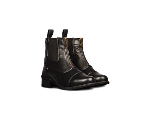 Ovation Women's Black Lightweight Equestrian Paddock Boots Size 6