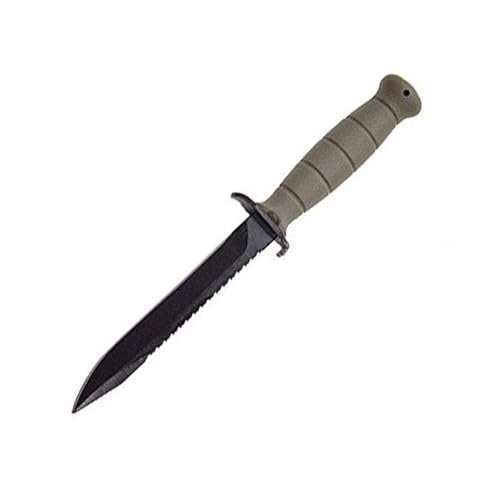 GLOCK Fixed Field Knife with Saw - 6.5" Blade, 11.4" Overall, FDE