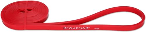 Natural Latex Pull Up Resistance Band - Red (15-35lbs)