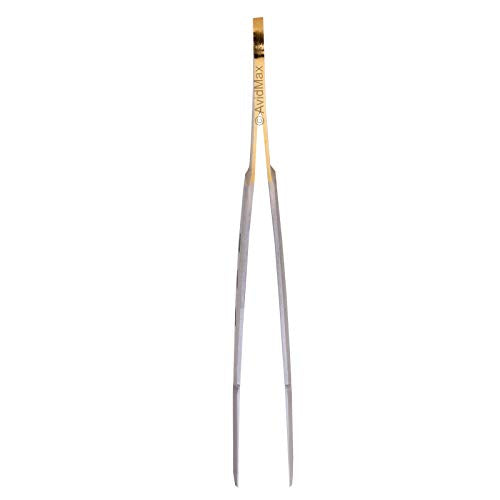 4" Straight Bishop Tweezer for Fly Tying