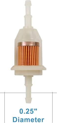 Golf Cart Fuel Filters - Set of 2 for EZGO, Club Car, Yamaha