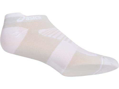 ASICS Men’s Quick Lite Plus 3-Pack Socks - Medium, Brilliant White/Performance Black