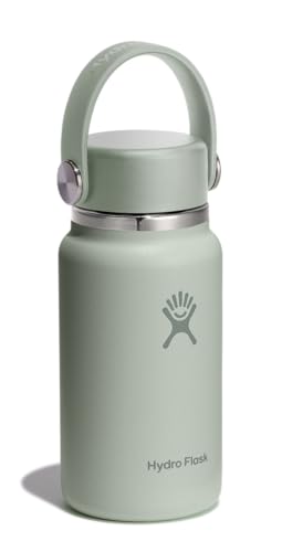Hydro Flask Micro Bottle 6.7oz Insulated Leakproof Flask - Agave Green