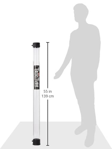 Tennis Ball Pickup Tube - Clear, Pack of 1 - Original Tenn-Tube