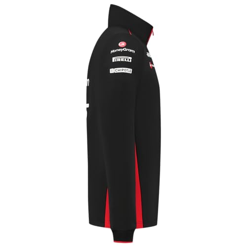 Haas F1 Team Fitted 1/4 Zip Sweater - Sustainable Polyester