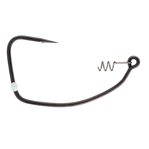 TitanRider Soft Plastic Hook 2/0 - Pack of 5 for Weedless Fishing