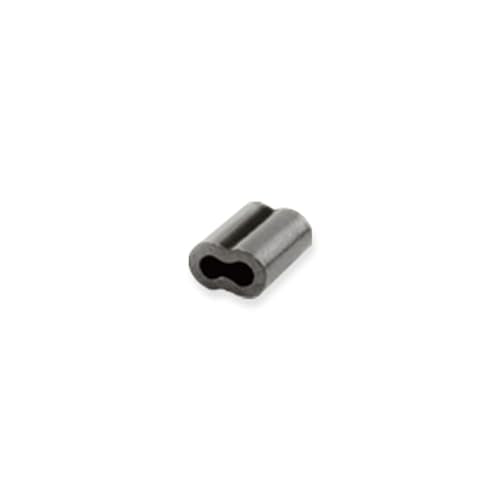 Copper Double Barrel Crimp Sleeves for Fishing Leaders - #4F8/.044 inch