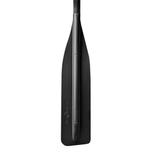 6' Flat Blade Boat Oars - Lightweight Detachable Pair with Sleeves
