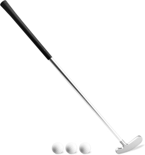Asyxstar Silver 33" Two-Way Golf Putter for Left/Right Hand Men & Adults