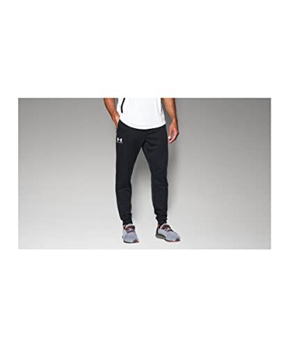 Men's Sportstyle Tricot Jogger - Large / Black & White