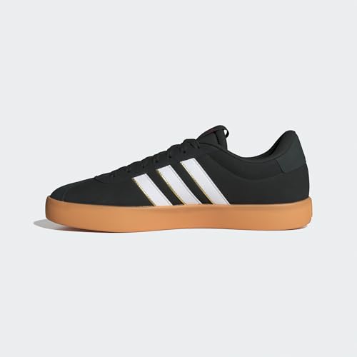 Adidas Vl Court 3.0 Sneakers - Casual Shoes for Men - Grey/Black/White/Team Victory Red