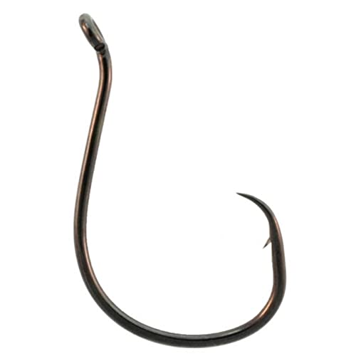 5/0 Circle Octopus Fishing Hooks - Premium Strength, Pack of 6