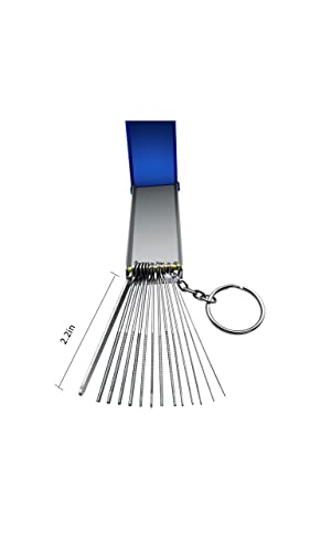Carburetor Cleaning Kit - Nylon Brushes & Wire Needles Set
